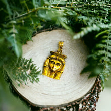 Load image into Gallery viewer, Goddess Hathor Gold Pendant Necklace