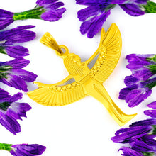 Load image into Gallery viewer, Goddess isis Gold Pendant Necklace