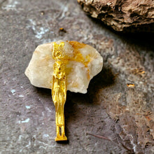 Load image into Gallery viewer, Gold Goddess isis Pendant