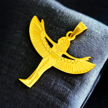 Load image into Gallery viewer, Goddess isis Gold Pendant Necklace