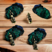 Load image into Gallery viewer, Gold Djehuty Baboon Pendant Necklace