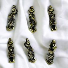 Load image into Gallery viewer, Gold Djehuty Baboon Pendant Necklace