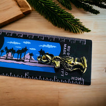 Load image into Gallery viewer, Gold Djehuty Baboon Pendant Necklace