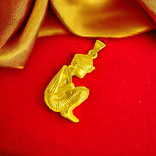 Load image into Gallery viewer, Squat King Tut Gold Pendant