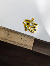 Load image into Gallery viewer, Gold Eye Of Horus Pendant Necklace