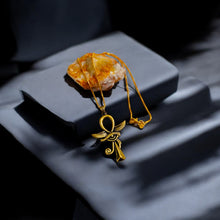 Load image into Gallery viewer, Winged Eye Ankh Pendant Necklace