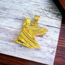 Load image into Gallery viewer, Goddess Isis Gold Pendant Necklace