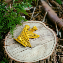 Load image into Gallery viewer, Goddess Isis Gold Pendant Necklace