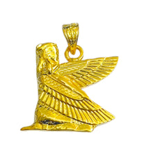 Load image into Gallery viewer, Goddess Isis Gold Pendant Necklace