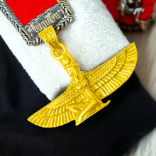 Load image into Gallery viewer, Dainty Isis Gold Pendant Necklace