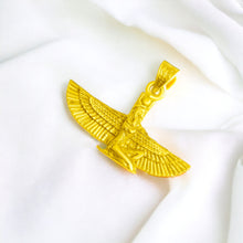Load image into Gallery viewer, Dainty Isis Gold Pendant Necklace