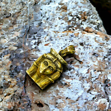 Load image into Gallery viewer, Goddess Hathor Gold Pendant Necklace