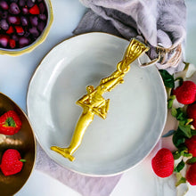 Load image into Gallery viewer, God Osiris Gold Pendant