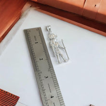 Load image into Gallery viewer, Silver God Horus Pendant Necklace