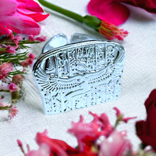 Load image into Gallery viewer, Goddess Isis Adjustable Silver Ring