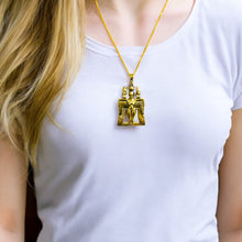 Load image into Gallery viewer, Gold Magician Isis Pendant