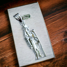 Load image into Gallery viewer, Silver Goddess Isis Pendant Necklace
