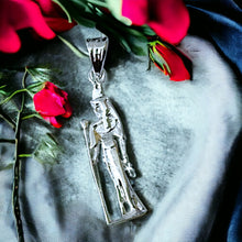 Load image into Gallery viewer, Silver Goddess Isis Pendant Necklace