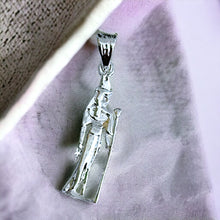 Load image into Gallery viewer, Silver Goddess Isis Pendant Necklace
