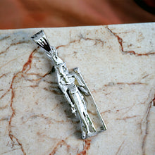 Load image into Gallery viewer, Silver Goddess Isis Pendant Necklace
