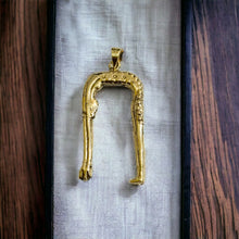 Load image into Gallery viewer, Gold Goddess Nut Gold Pendant Necklace