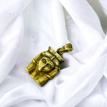 Load image into Gallery viewer, Goddess Hathor Gold Pendant Necklace
