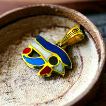 Load image into Gallery viewer, Small Eye of Horus Gold Pendant