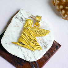 Load image into Gallery viewer, Goddess Isis Gold Pendant Necklace