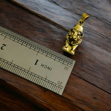 Load image into Gallery viewer, Gold Sekhmet Pendant Necklace