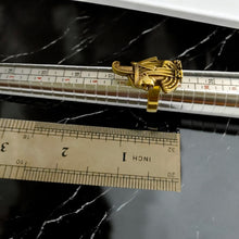 Load image into Gallery viewer, Gold Goddess Maat Ring