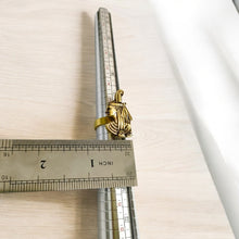 Load image into Gallery viewer, Gold Goddess Maat Ring