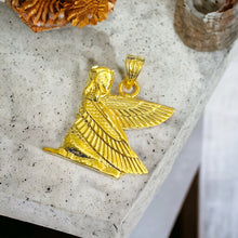 Load image into Gallery viewer, Goddess Isis Gold Pendant Necklace