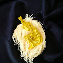 Load image into Gallery viewer, Squat King Tut Gold Pendant