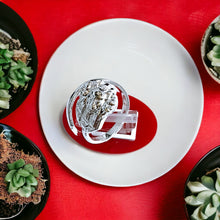 Load image into Gallery viewer, Silver Goddess Sekhmet Adjustable Ring