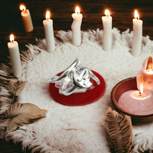 Load image into Gallery viewer, Silver God Thoth The Scribe Adjustable Ring