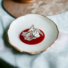 Load image into Gallery viewer, Silver God Thoth The Scribe Adjustable Ring