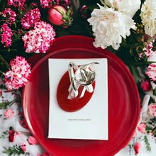 Load image into Gallery viewer, Silver God Thoth The Scribe Adjustable Ring