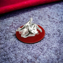 Load image into Gallery viewer, Silver God Thoth The Scribe Adjustable Ring