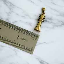 Load image into Gallery viewer, Gold Djed Pillar Pendant