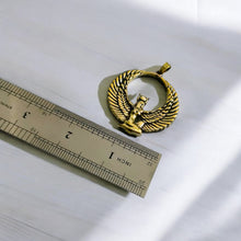 Load image into Gallery viewer, Goddess Isis The mighty Gold Pendant Necklace
