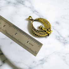 Load image into Gallery viewer, Goddess Isis The mighty Gold Pendant Necklace