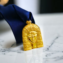 Load image into Gallery viewer, Goddess Hathor Gold Pendant Necklace
