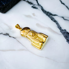 Load image into Gallery viewer, Sekhmet Powerful Gold Pendant
