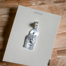 Load image into Gallery viewer, Silver Goddess Sekhmet Pendant Necklace
