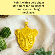 Load image into Gallery viewer, Sekhmet Gold  Pendant
