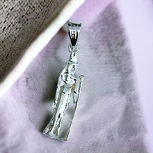 Load image into Gallery viewer, Silver Goddess Isis Pendant Necklace
