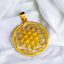 Load image into Gallery viewer, Unique Seven Chakra Gold  Pendant
