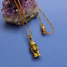 Load image into Gallery viewer, Gold Sekhmet Pendant Necklace
