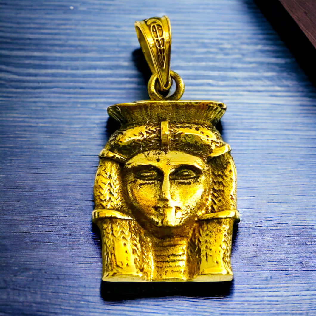 Goddess Hathor Pendant, Egyptian Jewelry, Ancient Egyptian Amulet, God and Goddess,Talsiman Pendant, Divine Minimalist Pendant, Gift for Men and Women